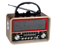 Zenwire Radio Retro FM Solarne BT-S060 - 1604657 - zdjęcie 1